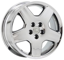 18 Lexus Ls430 Bright Chrome Wheel Rim Factory Oem 2004-2006 Single 74179 18 Lexus Ls430 Bright Chrome Wheel Rim Factory Oem 2004-2006 Single 74179
