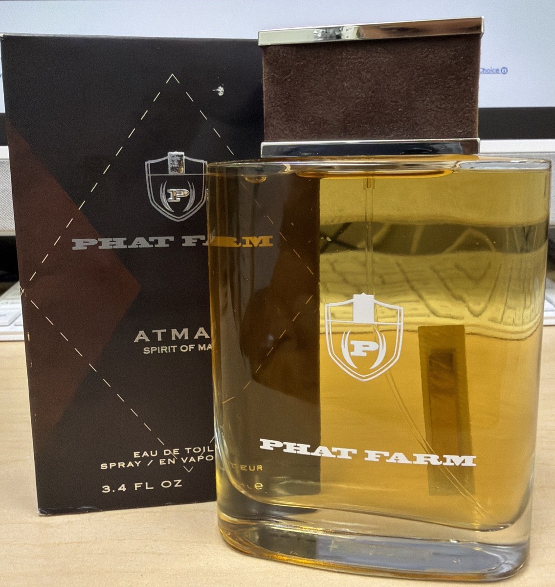 Phat Farm ATMAN cologne 100ml New DISCONTINUED Rare | eBay