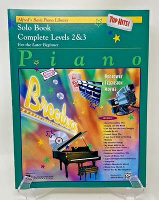 Alfred's Basic Piano Course: Top Hits! Solo Book Complete Level 2 & 3