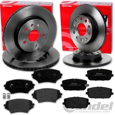 brembo BREMSSCHEIBEN + BELÄGE VORNE + HINTEN passend für MAZDA MX-5 III 3 NC