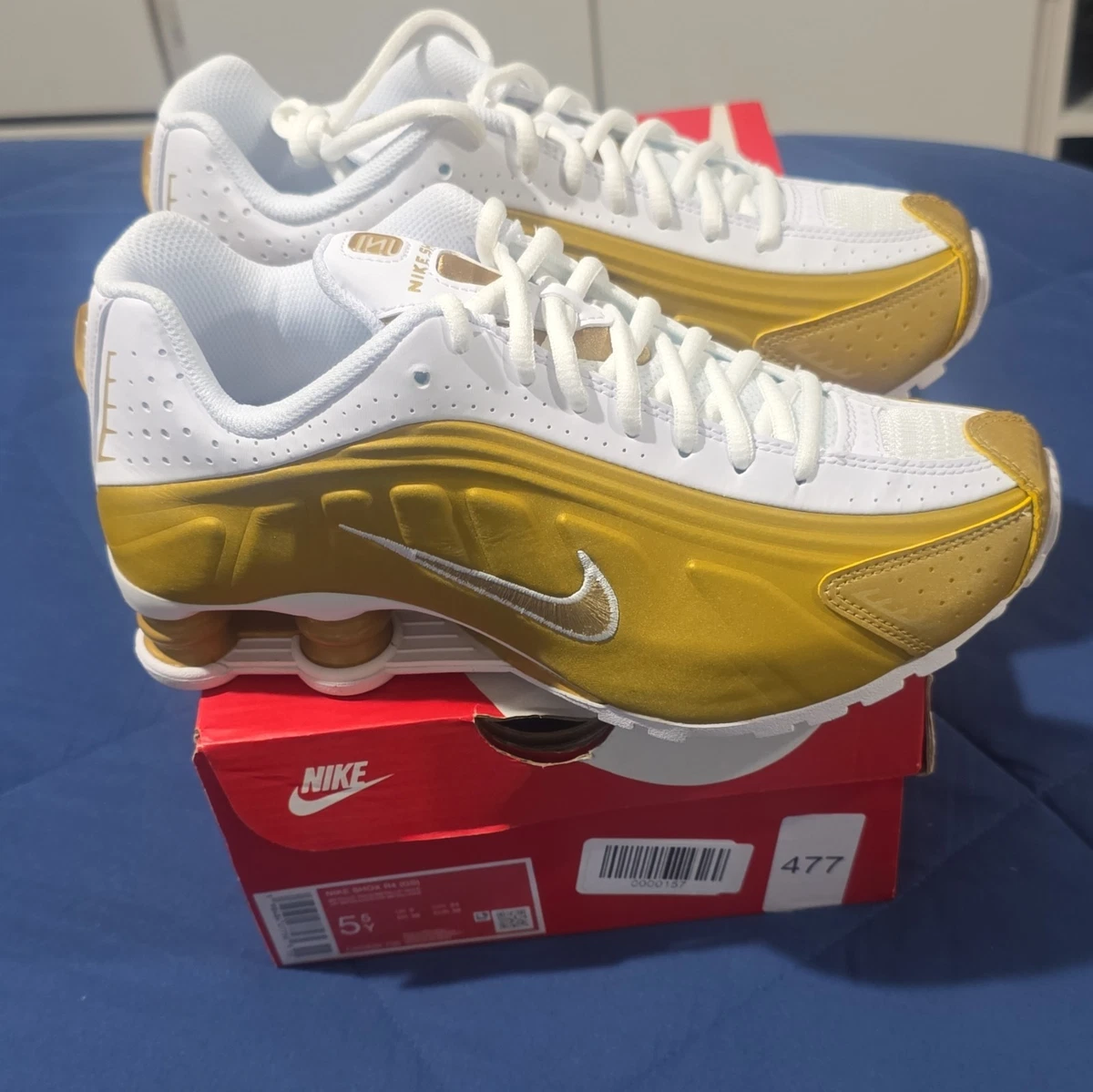 nike shox white gold products for sale | eBay