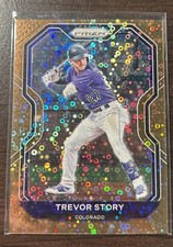 2021 Panini Prizm - Trevor Story #23 Bronze Donut Circle Prizm /40