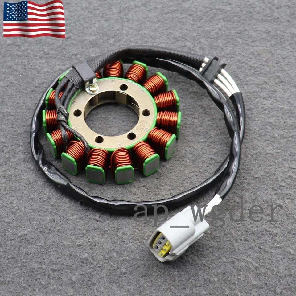 МАГНИТО КАТУШКА СТАТОР + ВЫПРЯМИТЕЛЬ НАПРЯЖЕНИЯ + ПРОКЛАДКА для 2008-2010 Ninja ZX10R ZX1000 - Изображение 4 из 4