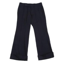 COMME des GARCONS Wool Stripe Weave Double Pants Size M K-158020 