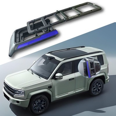 Passt für BYD Bao 5 Denza B5 2023-2026 Klappbarer Liftbare Leiter Schutzrahmen