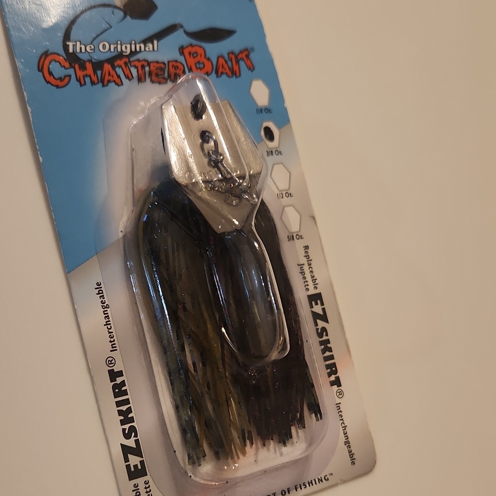 Z-Man Chatterbait 3/8 oz EZ Skirt Vibrating Blade Perch Vibrating Jig - Image 3
