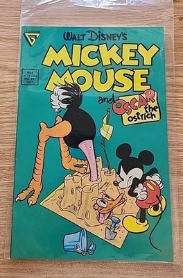 Gladstone Walt Disney's Mickey Mouse And Oscar The Ostrich No.241 Comic Book