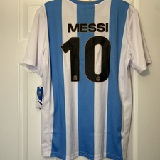Official AFA 336GD-LB-LM Argentina Lionel Messi #10 Jersey M Medium Unisex 
