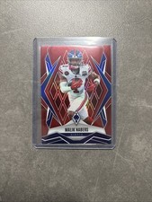 2025 Panini Phoenix Malik Nabers /99 Red Seismic New York Giants NFL Football