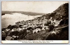 Birdseye View of Fountain City Wisconsin WI c1910 Postcard