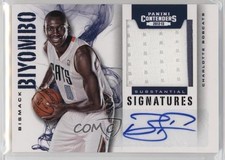 2012 Contenders Substantial Signatures Materials /149 Bismack Biyombo Auto 05fy