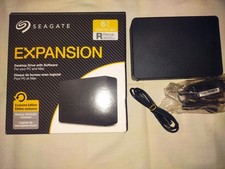 Seagate Expansion 8TB External Hard Drive HDD USB 3.0 STKR8000400 Complete