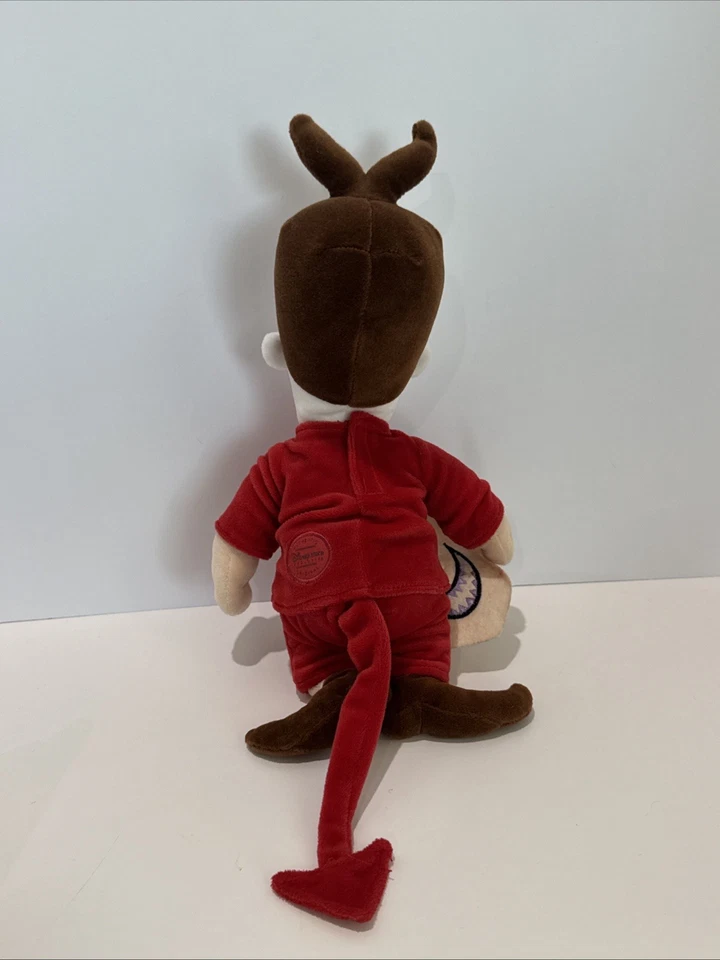 正品迪士尼商店圣诞梦魇锁 14 英寸毛绒填充动物 — 第 2/4 张图片