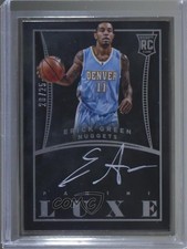 2014-15 Panini Luxe Auto Silver 20/25 Erick Green #L-EG Auto 1u6