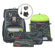Step by Step GIANT Schulranzen, 5-teiliges Set Dark Cat Chiko NEU