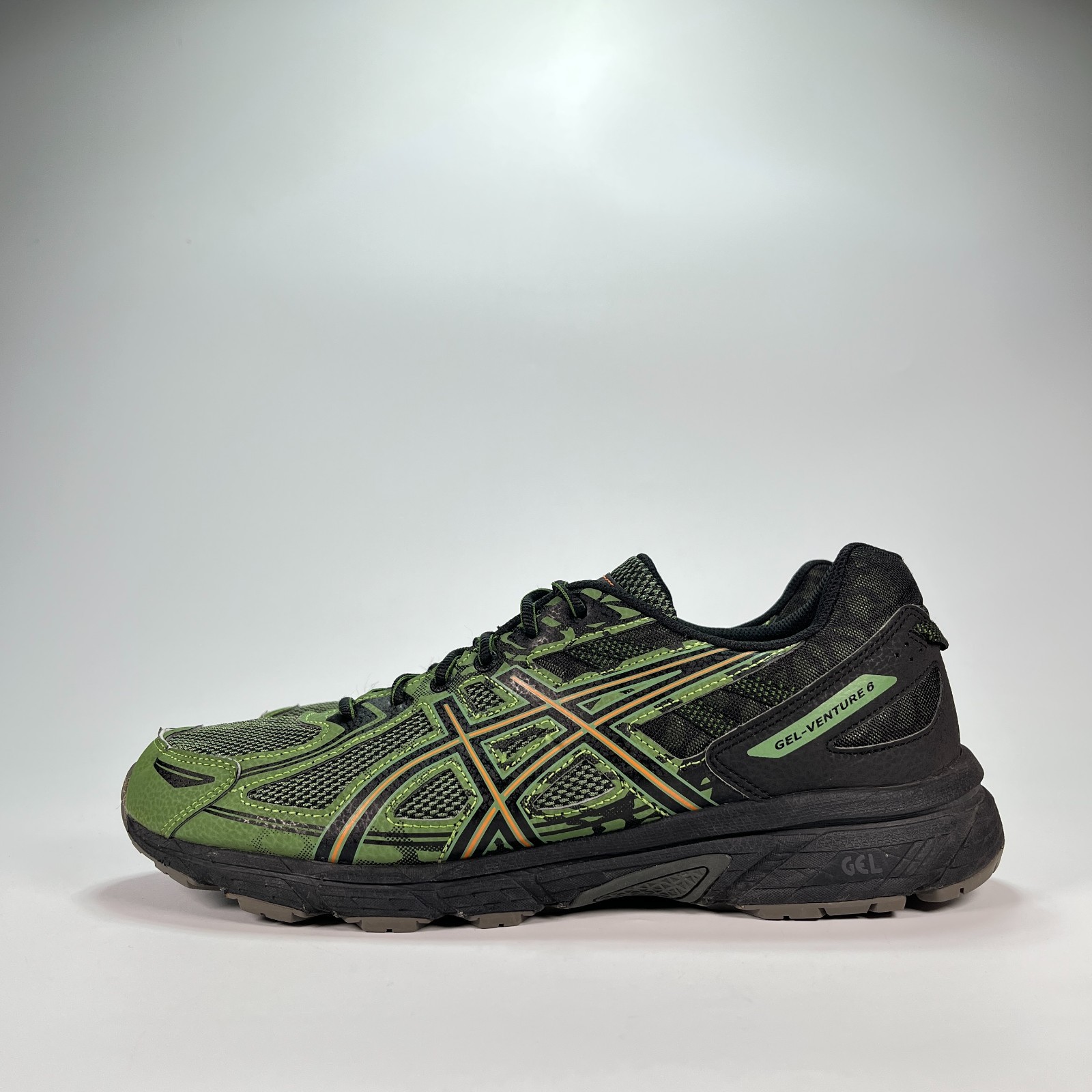 Asics GEL-Venture 6 Cedar Green Lace Up Trail Running Shoes T7G1N Men’s Size 12 thumbnail 4
