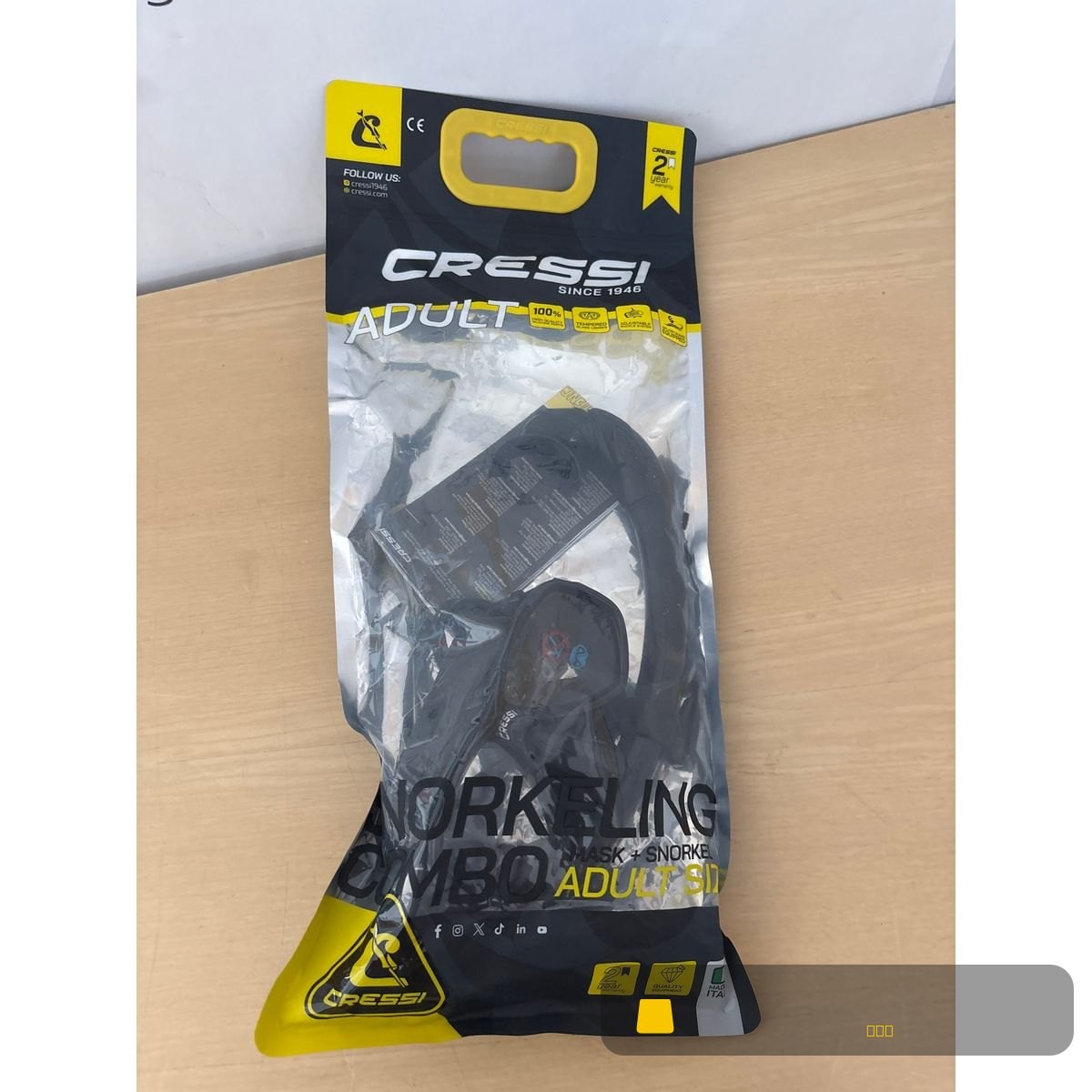 Cressi Perla + Mexico Combo Black