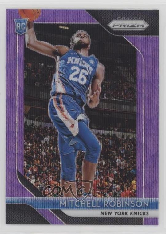 2018-19 Panini Prizm Purple Wave Prizm Mitchell Robinson #227 u0u