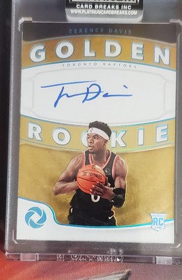 2019-20 Panini Opulence - 1/1 Terence Davis Golden Rookie Auto  #GRG-TD 