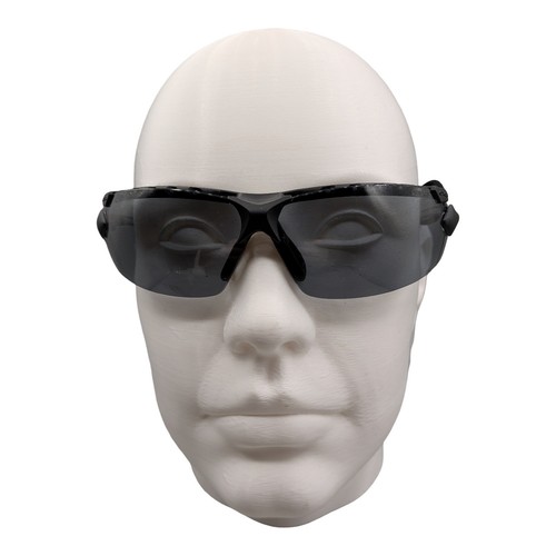 OTOS Solo B-904 Safety Sunglasses Black Grey Z87+ Protective Eyewear with Case