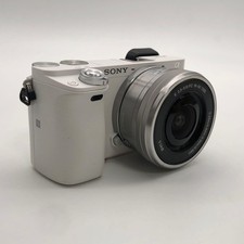 Sony Alpha A6000 Mirrorless Camera White  E PZ 16-50mm f/3.5-5.6 OSS Lens