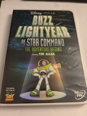 Buzz Lightyear of Star Command: The Adventure Begins DVD With Insert