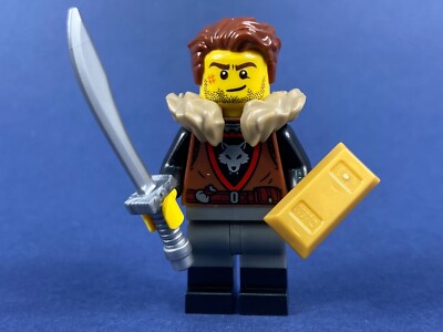 LEGO  Chef vom Wolfbändiger Schwert Gold Wolfpack Figur Castle 10332 MOC Kingdom
