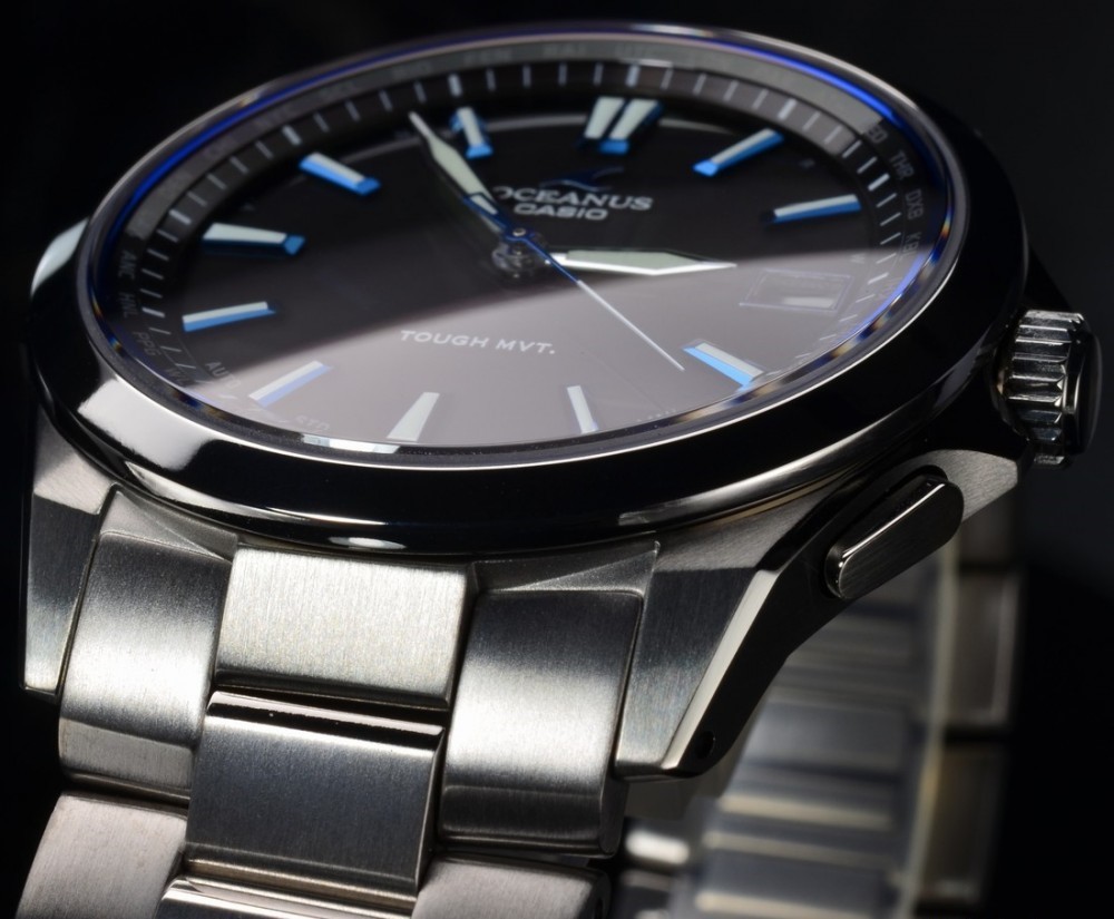 CASIO OCEANUS Titanium Watch Tough Solar OCW-S100-1AJF JAPAN
