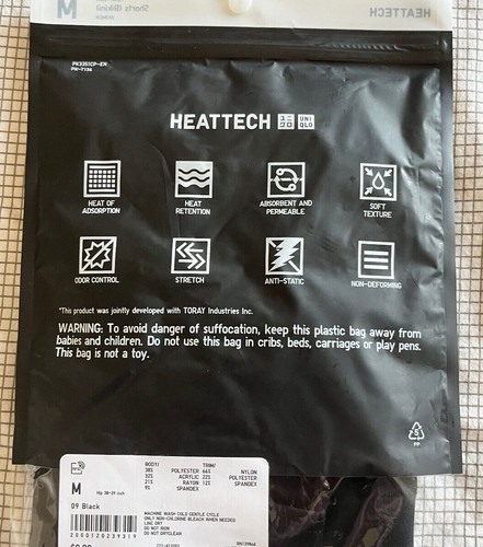 Uniqlo x Alexander Wang Heattech Jersey Underwear Panty Shorts (Bikini), Black M - Picture 6 of 13