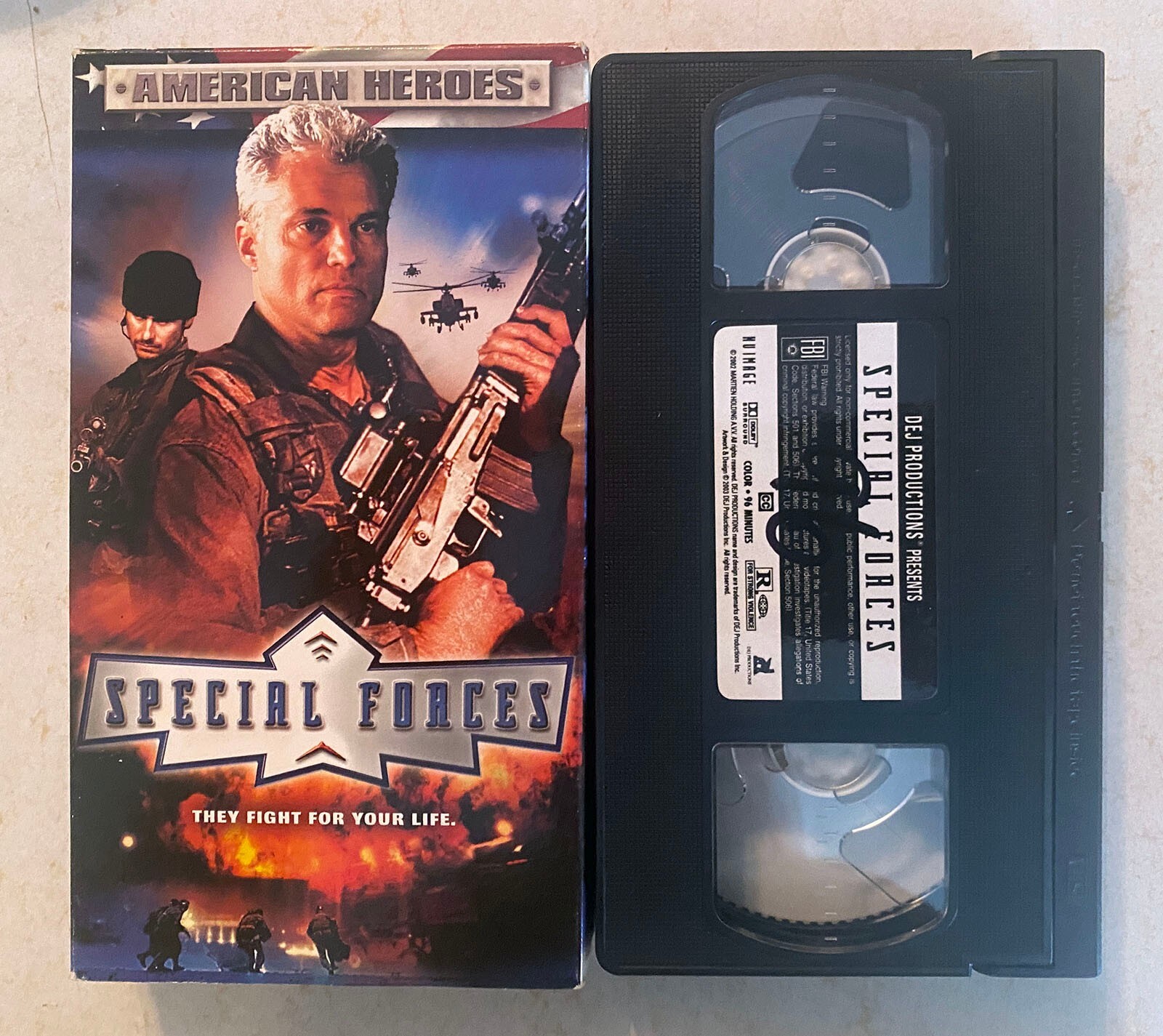 VHS Special Forces (2003) Scott Adkins, rare action (A) 31398832737 eBay