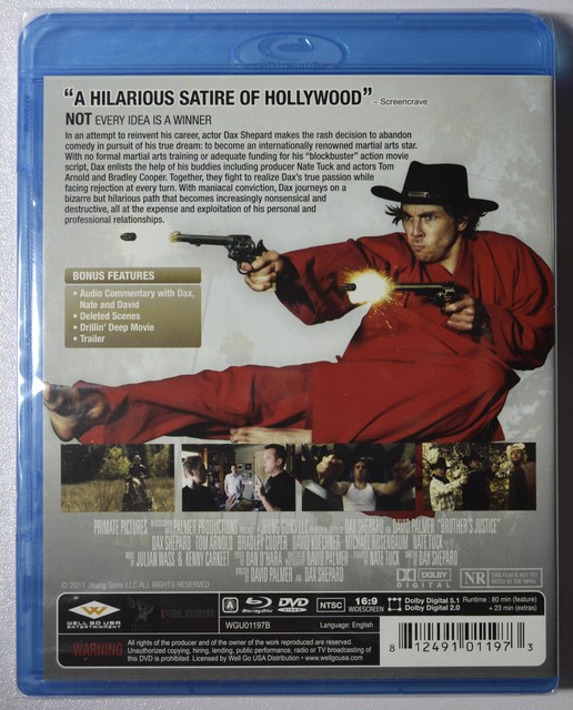 Blu-ray: NEW DAX SHEPARD - Brother's Justice (+ DVD) Tom ...