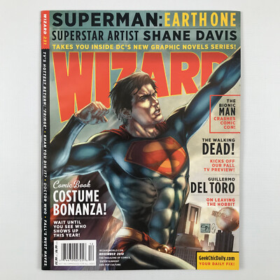 Wizard - The Comics Magazine November 2010 Cover: Superman