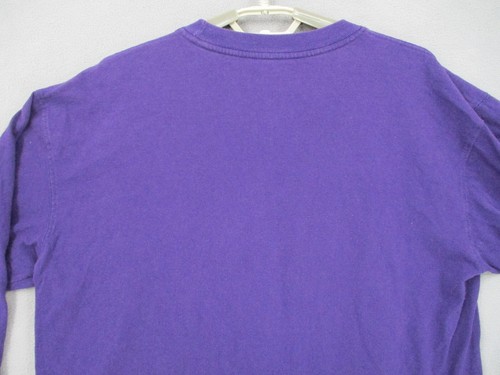 Los Angeles Lakers Shirt Mens Large Purple Yellow Long Sleeve Logo NBA Graphic - Picture 19 of 22