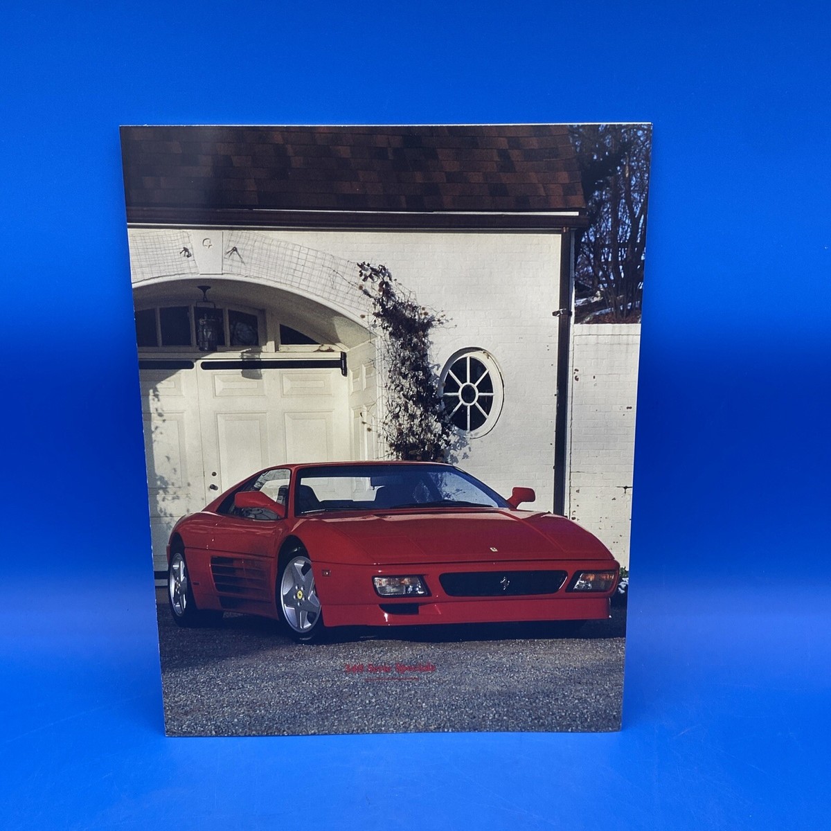 Ferrari 348 Serie Speciale 4 Sides Brochure | eBay