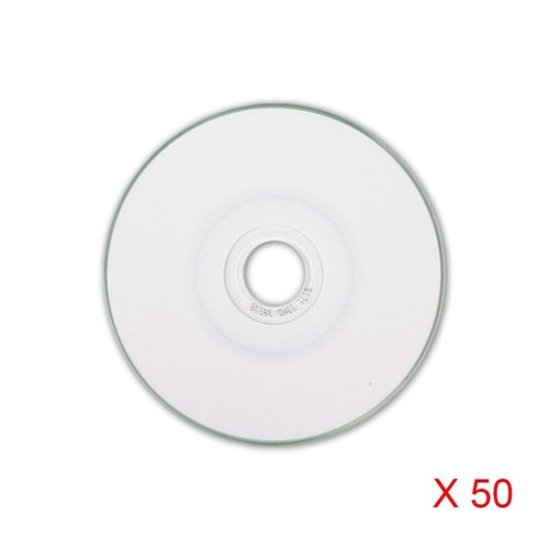 50 MediaRange Pocketsize 8cm Printable Mini blank CD-R CD discs 200MB 24x - Picture 1 of 4