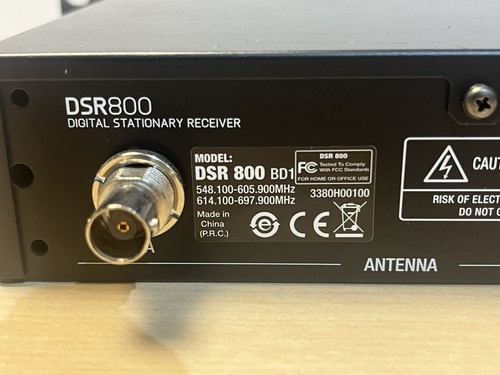 AKG DSR800 Ricevitore digitale fisso banda 1 - Foto 5 di 7
