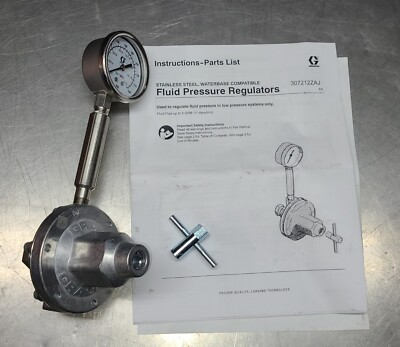 #ad #ad Graco 217314 Low Pressure Fluid Regulator $599.00