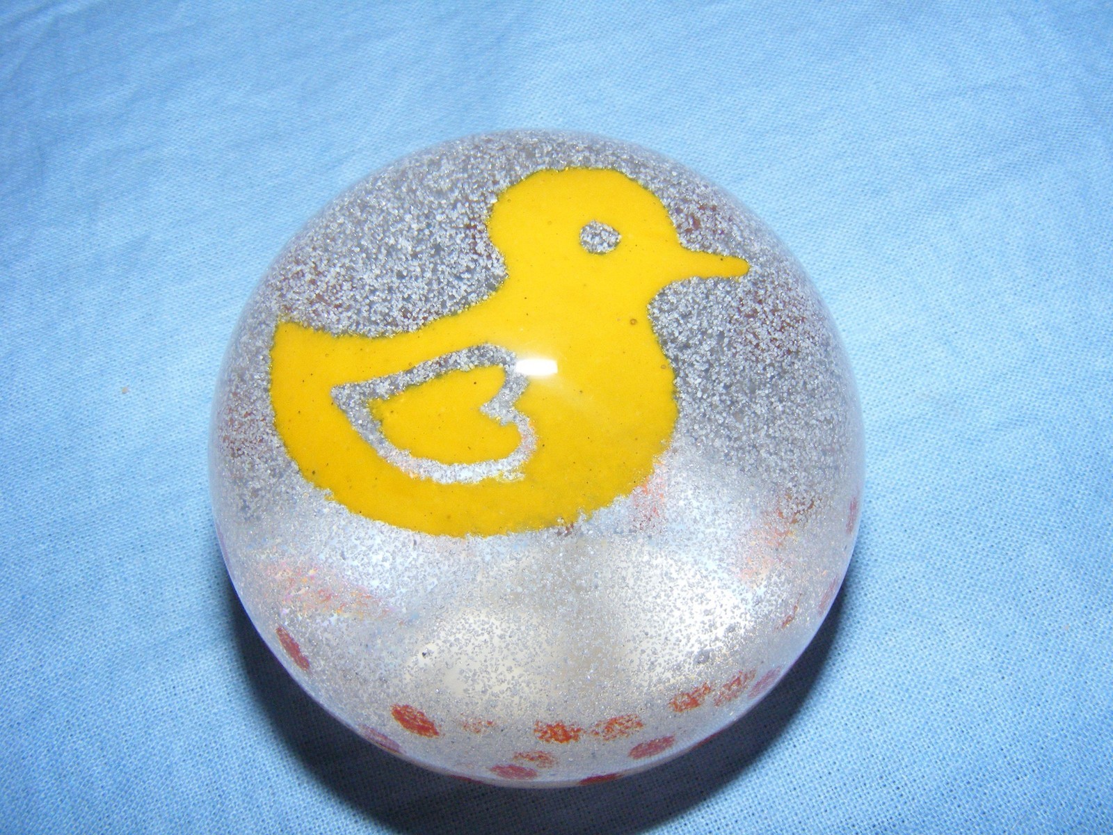 Caithness Glass Paperweight Duck New Baby Gift Christening Present NEW U17058