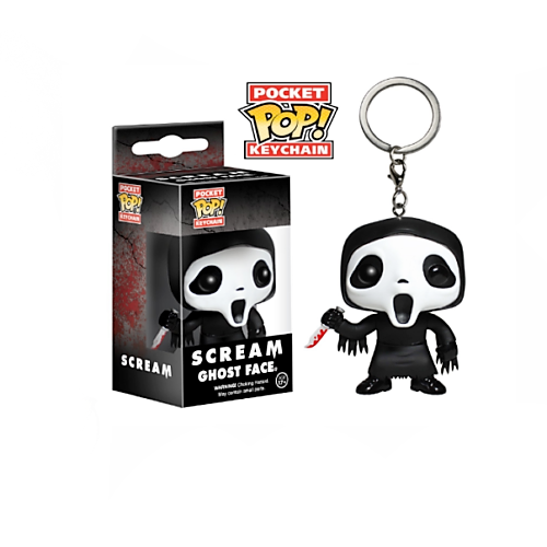 ghostface keychain