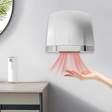 New 1800W Commercial Auto Hand Dryer Energy Efficient Surface Mount Hand Dryer