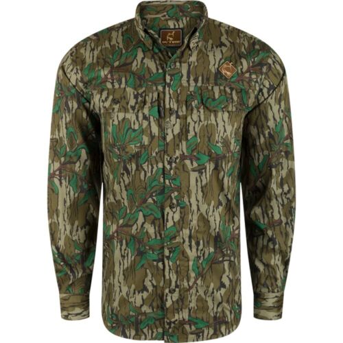 Ol' Tom Men's Camo Long Sleeve Wingshooter Trey Shirt CHOOSE SIZE AND CAMO - Picture 3 of 3
