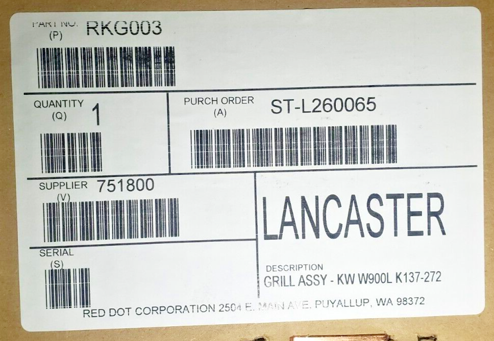 NEW PACCAR OEM KENWORTH W900 / T800 STAINLESS STEEL GRILLE