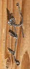 Grand Piano Opens W/ Lid Prop, Flute, Skis & Ballet￼ Shoe Charm 1/2 12K Bracelet — photo 6