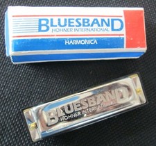 VINTAGE BLUESBAND HOHNER INTERNATIONAL HARMONICA KEY OF C IN BOX