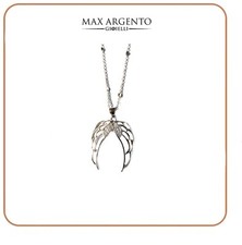 10 Pezzi Di Ali D'Angelo In Metallo Color Argento Antico, Decorazioni Per Gioielli Fai Da Te, Vintage - 3