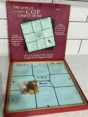 SELTEN ''THE GAME OF C.O.P. ABHOLEN ODER BEZAHLEN '' CONEYCROFT ENTERPRISES LTD CHICHESTER