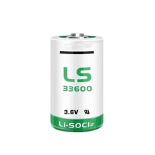 Replace for SAFT LS33600 D Size 3.6V Lithium Thionyl Chloride Battery