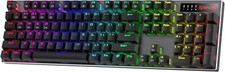 Redragon K556 PRO Upgraded Wireless RGB Gaming Keyboard, Linear Quiet Red Switch