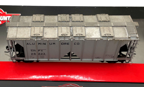 HO INTERMOUNTAIN 48625-03 1958 CU FT HOPPER CAR ALUMINUM ORE CO SHPX WEATHERED - Picture 2 of 2