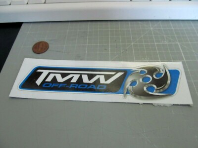 Twm Sticker BLUE TMW GLOSSY Sticker / Decal Automotive ORIGINAL old stock | eBay